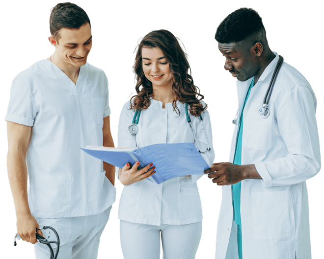 Doctor and patient